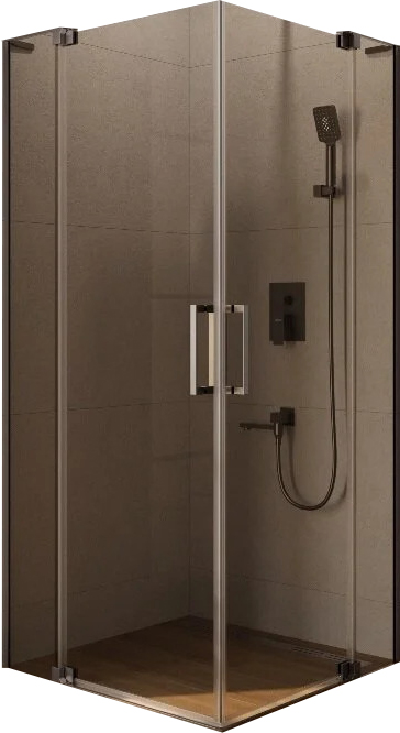Душевой уголок Cezares SLIDER-A-2-80/90-BR-GM