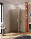 Миниатюра изображения товара Душевой уголок Cezares SLIDER-AH-1-100-100/110-BR-BORO