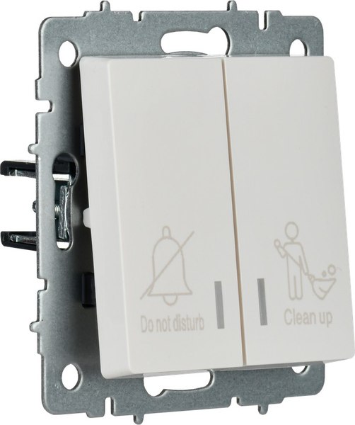 Выключатель IEK Brite BR-V20-2-10-K01 (белый)