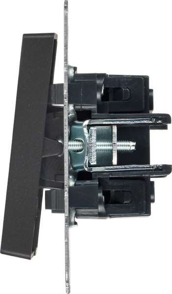 Выключатель IEK Brite BR-V20-2-10-K02 (черный)