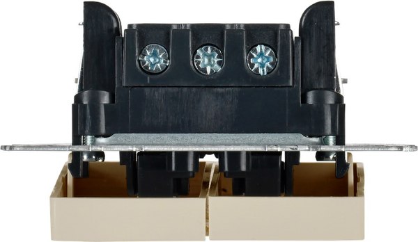 Выключатель IEK Brite BR-V20-2-10-K10 (бежевый)