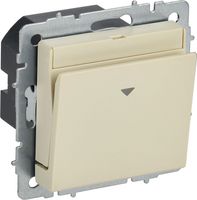 Выключатель IEK Brite BR-V11-0-10-K10 (бежевый) - 