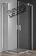 Миниатюра изображения товара Душевой уголок Cezares SLIDER-AH-2-70/80-100/110-BR-GM