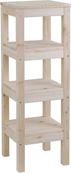Стеллаж Dipriz 4 полки Д.3243.1 (без отделки)