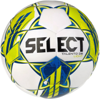 Футбольный мяч Select Talento DB Light V23 / 0774860005 (размер 4, белый/синий/зеленый) - 