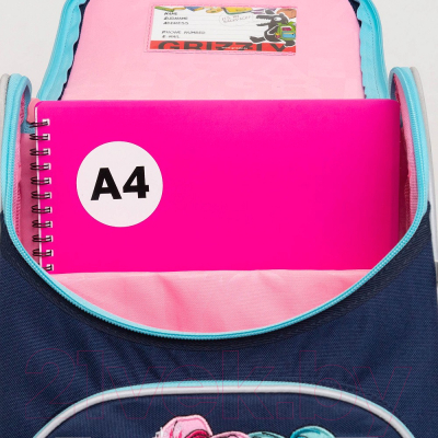 Школьный рюкзак Grizzly RAm-484-6 (синий)