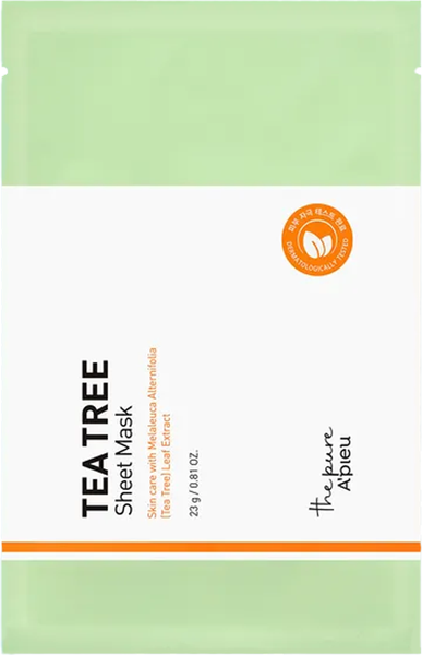 Маска для лица тканевая A'Pieu The Pure Tea Tree Sheet Mask (23г)