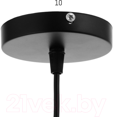 Потолочный светильник BayerLux 4624620 (черный)