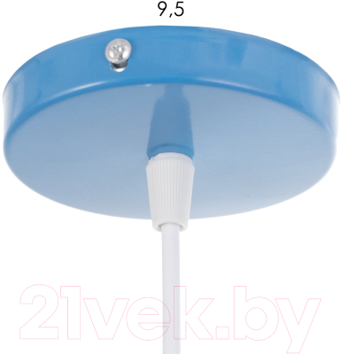Потолочный светильник BayerLux Квадрат / 7794129 (синий)