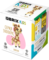 Конструктор QBRIX Kids Зоопарк. Жираф 30040 - 