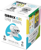 Конструктор QBRIX Kids Зоопарк. Морской котик 30041 - 