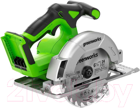 Дисковая пила Greenworks GD24CS165 / 1501607