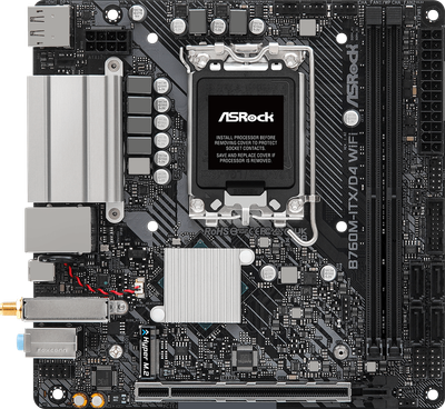 

Материнская плата, B760M-ITX/D4 WiFi