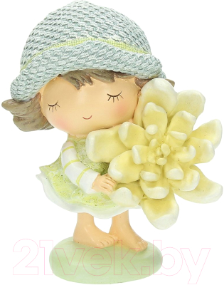 Изображение товара Статуэтка Andrea Fontebasso Vogue Bimbi. Девочка с георгином / VG9ST062484