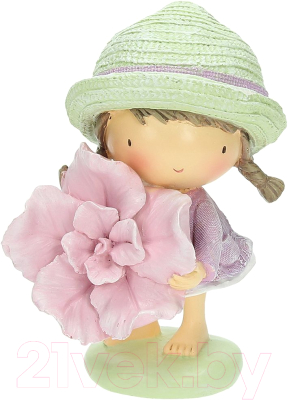 Изображение товара Статуэтка Andrea Fontebasso Vogue Bimbi. Девочка с ирисом / VG9ST042484