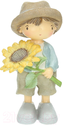 Изображение товара Статуэтка Andrea Fontebasso Vogue Bimbi. Мальчик с подсолнухом / VG9ST082484