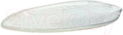 Блюдо Andrea Fontebasso Galassia Leaf / GL5FO032901 (серый)