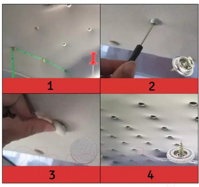 Изображение товара Ремкомплект для потолка автомобиля Sipl DA107