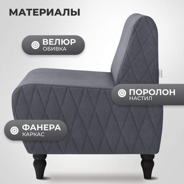 Купить Кресло мягкое Monofix Буно  