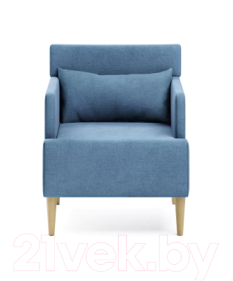Кресло мягкое Mio Tesoro Киус (синий №14)