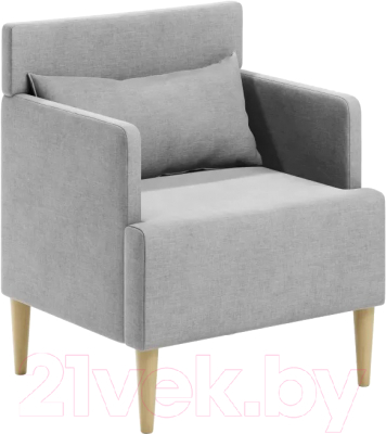Кресло мягкое Mio Tesoro Киус (серый №17)