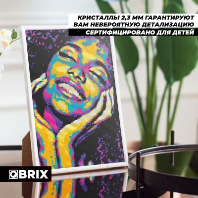 Набор алмазной вышивки QBRIX Pop-Art 40003