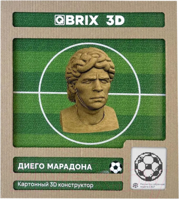 Конструктор QBRIX Диего Марадона 3D 20056