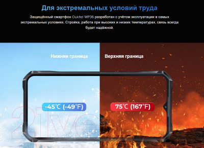 Изображение товара Смартфон Oukitel WP36 (черный)