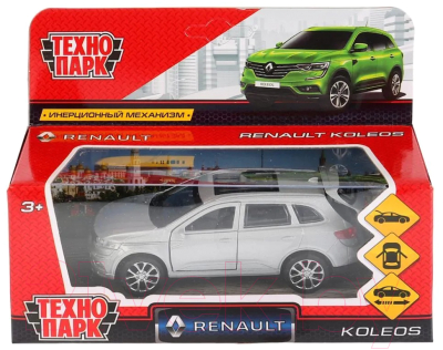 Автомобиль игрушечный Технопарк Renault Koleos / KOLEOS-SL