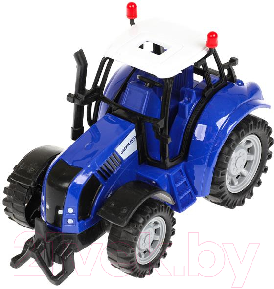 Трактор игрушечный Технопарк 1901A101-R-BLUE — фото 3