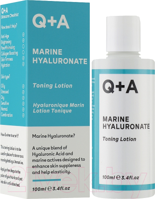 Изображение товара Тоник для лица Q+A Marine Hyaluronate (100мл)