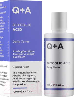 Тоник для лица Q+A Glycolic Acid (100мл)