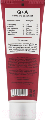 Гель для умывания Q+A Hyaluronic Acid увлажняющий (125мл)