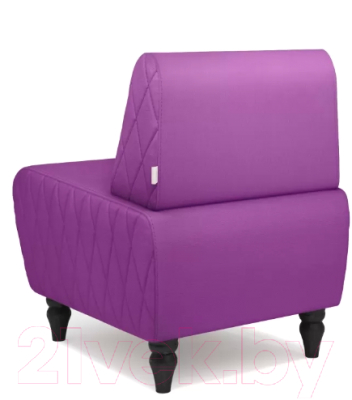 Кресло мягкое Mio Tesoro Буно (фиолетовый)