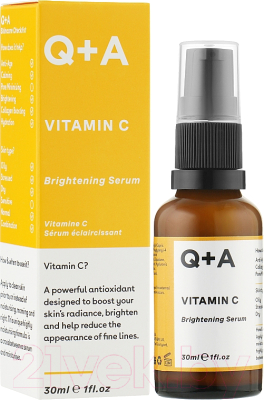Изображение товара Сыворотка для лица Q+A Vitamin C Осветляющая (30мл)