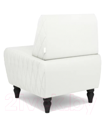 Кресло мягкое Mio Tesoro Буно (белый)