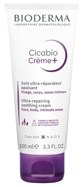 Крем для тела Bioderma Cicabio Creme+ Восстанавливающий и успокаивающий (100мл)