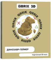 Конструктор QBRIX Динозавр-геймер 3D 20038 - 