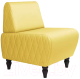 Кресло мягкое Mio Tesoro Буно (желтый) - 