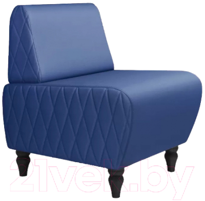 Кресло мягкое Mio Tesoro Буно (синий)