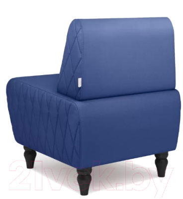 Кресло мягкое Mio Tesoro Буно (синий)