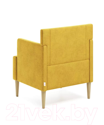Кресло мягкое Mio Tesoro Киус (желтый №9)