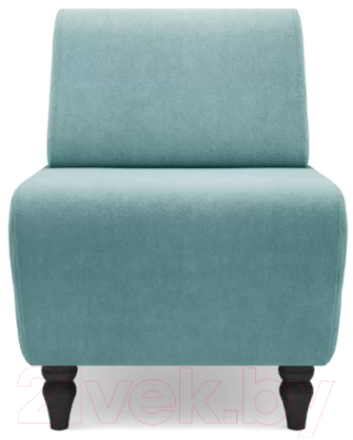 Кресло мягкое Mio Tesoro Буно (велюр/светло-зеленый №10)