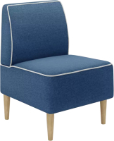 Кресло мягкое Mio Tesoro Одос (синий №43) - 