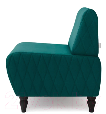 Кресло мягкое Mio Tesoro Буно (велюр/зеленый №11)