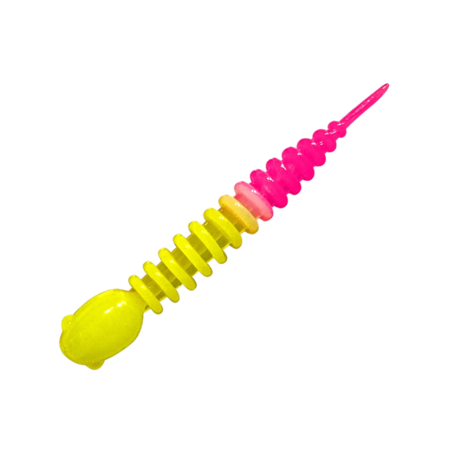 Мягкая приманка Sansan Trout Lure Golovastik 50 Сыр Col 30 / TLСG50C30 (12шт, Lemon/Pink)