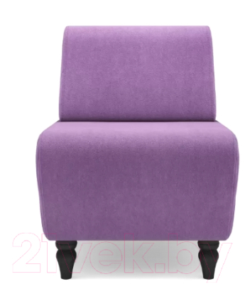 Кресло мягкое Mio Tesoro Буно (велюр/фиолетовый №18)