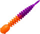Мягкая приманка Sansan Trout Lure Golovastik 65 Сыр Col 25 / TLСG65C25 (12шт, Orange/Purple) - 