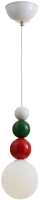 Потолочный светильник BayerLux Луиджи / 9863078 (белый/зеленый/красный) - 