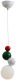 Потолочный светильник BayerLux Луиджи / 9863083 (белый/зеленый/красный) - 